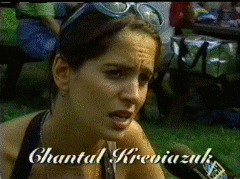 Animated GIF of Chantal Interview