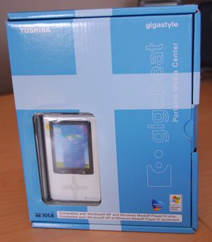 Toshiga Gigabeat S Box