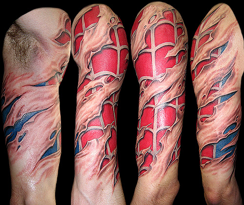 This guy has a tattoo so crazy it's in This guy has a tattoo so crazy it's in