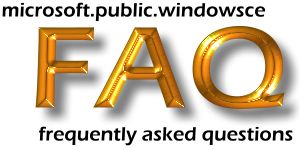Windows CE FAQ - Questions and Answers for Windows CE