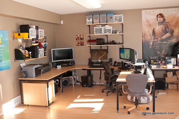 Jason's Office, January 2009