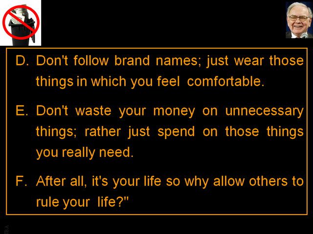 Warren Buffet