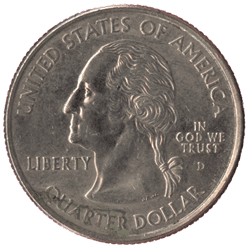 US-25-Cent-Quarter-Coin-Front