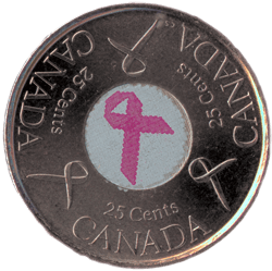 Canadian-25-Cent-Quarter-Breast-Cancer