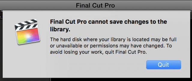 final-cut-pro-x-out-of-space